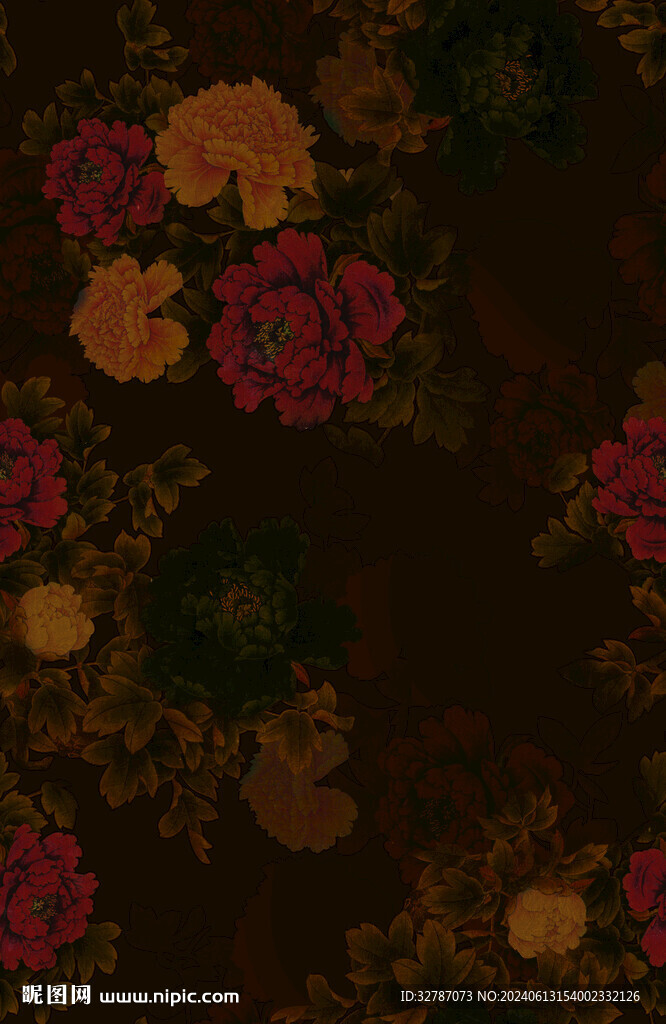 手绘花