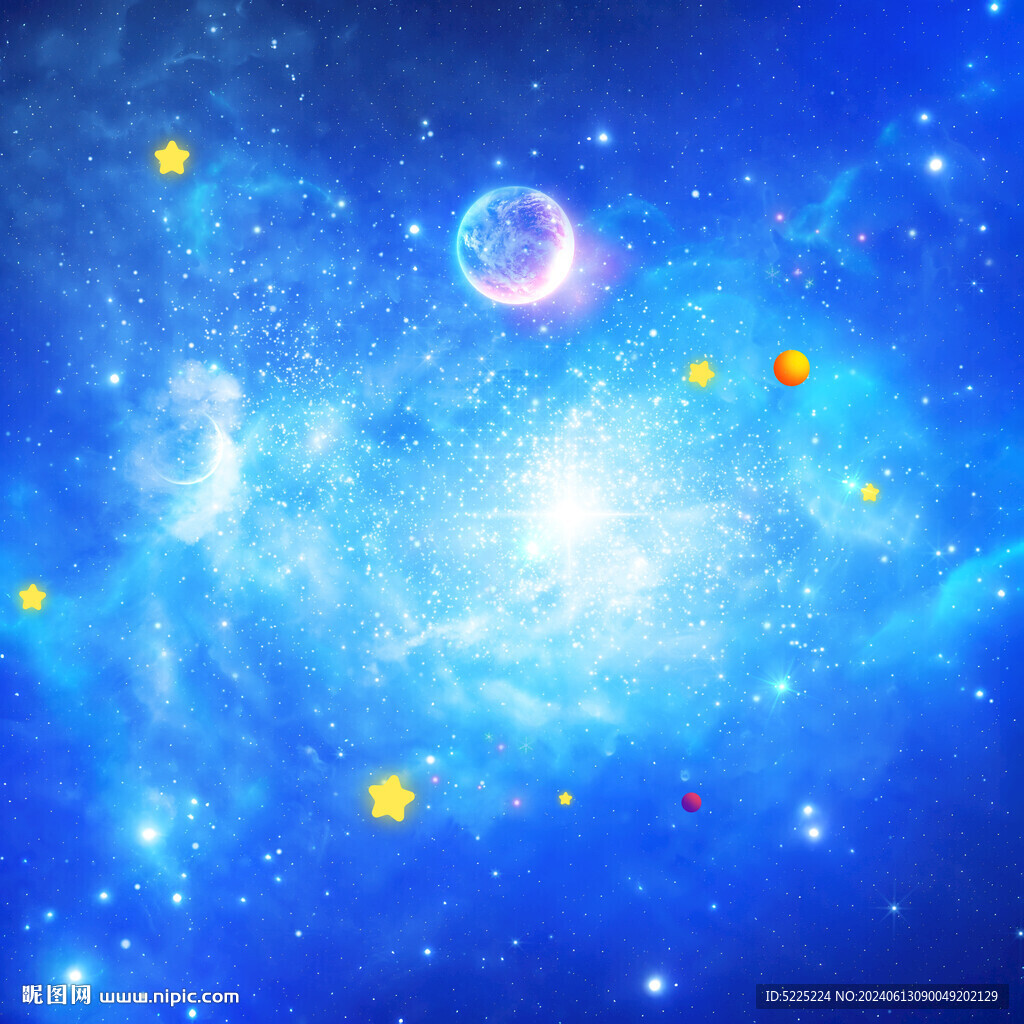 蓝色星空