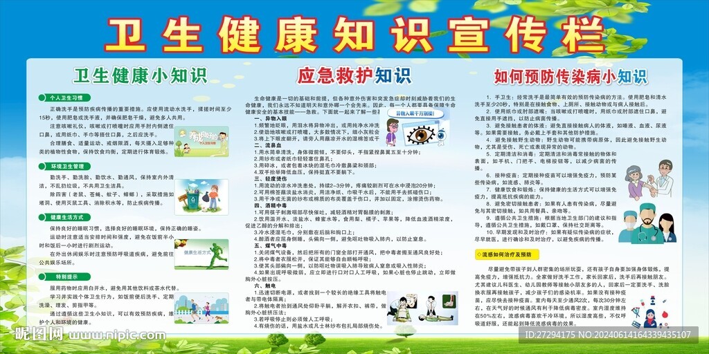 健康教育宣传栏