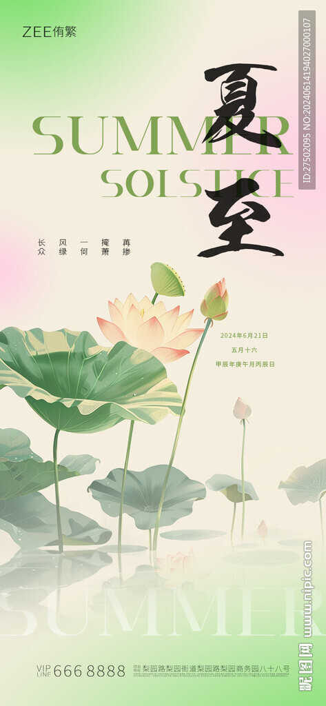 节气海报