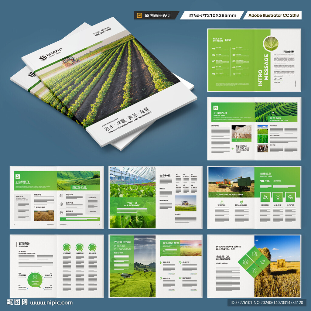 农业科技画册