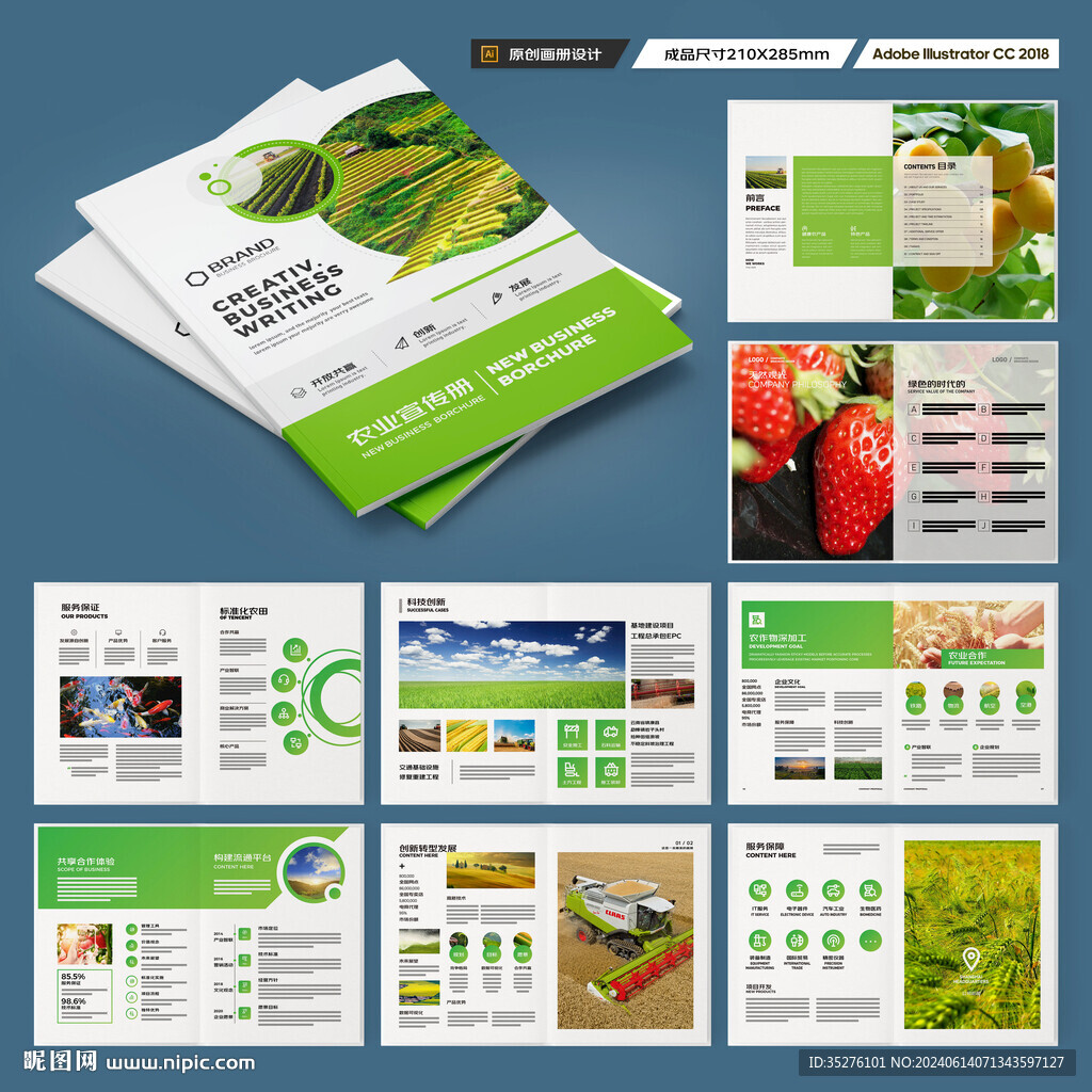农业宣传册