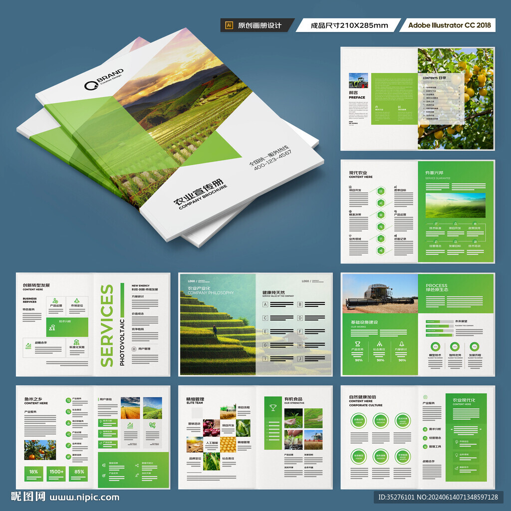 农产品画册