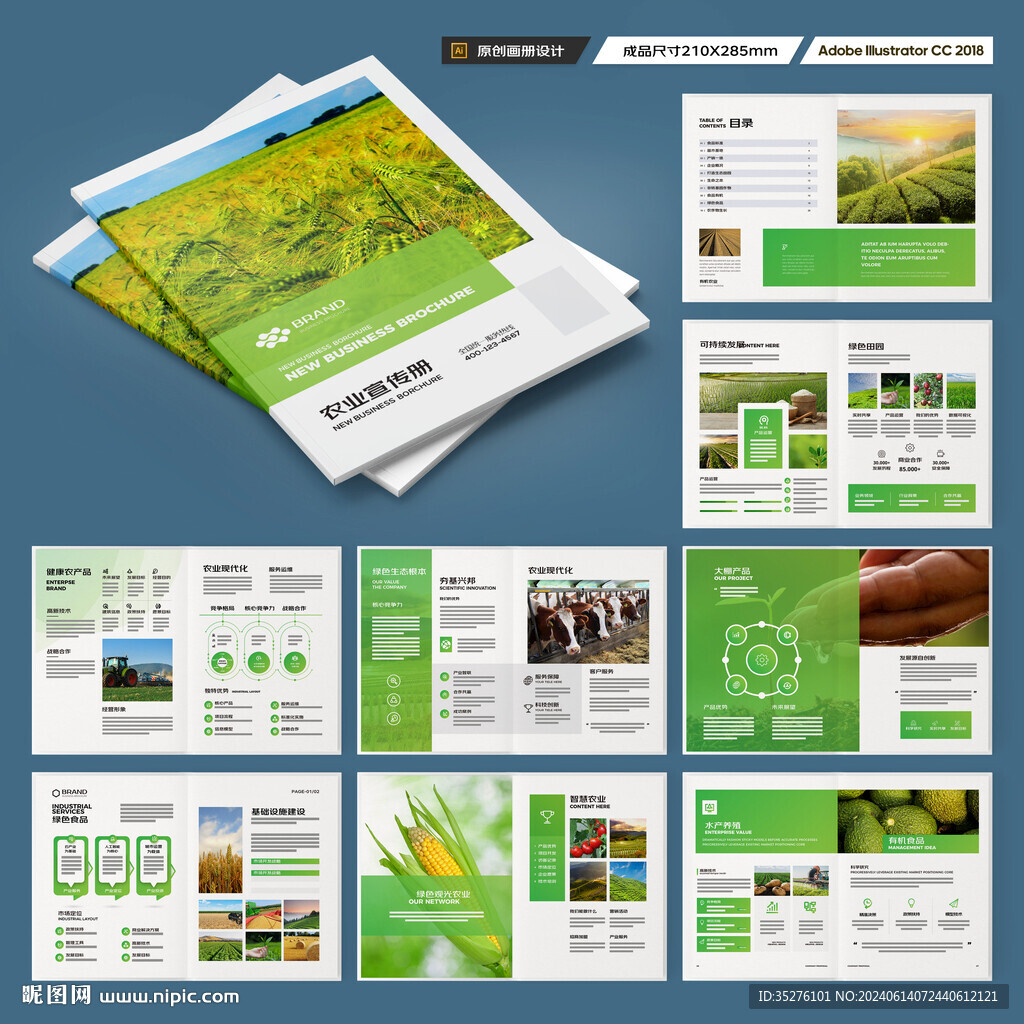 农业宣传册