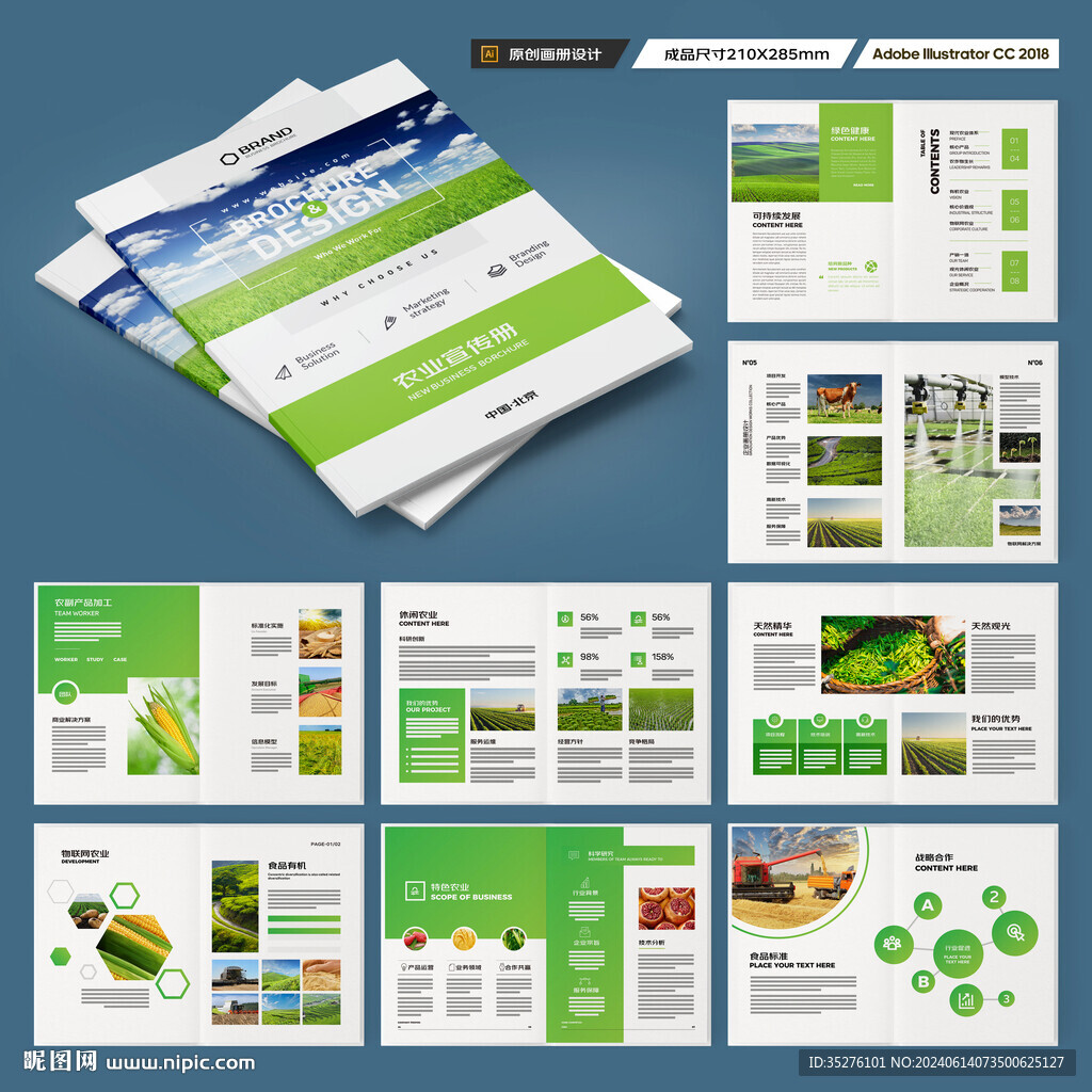 农业宣传册