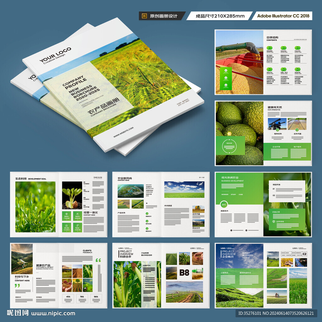 农产品宣传册