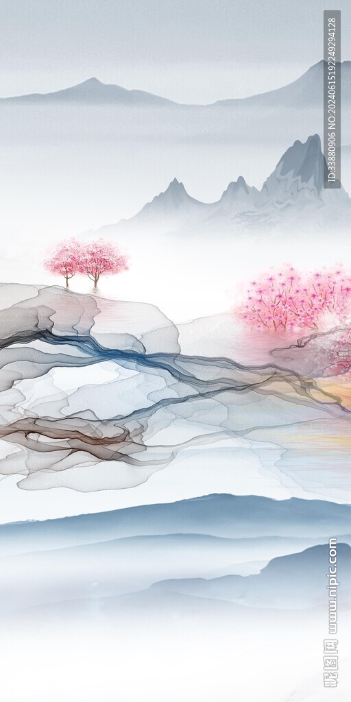 现代 中式清晰玄关 TiF分层