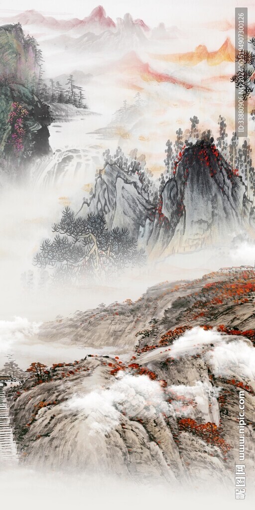 大气 中式清晰玄关 TiF分层