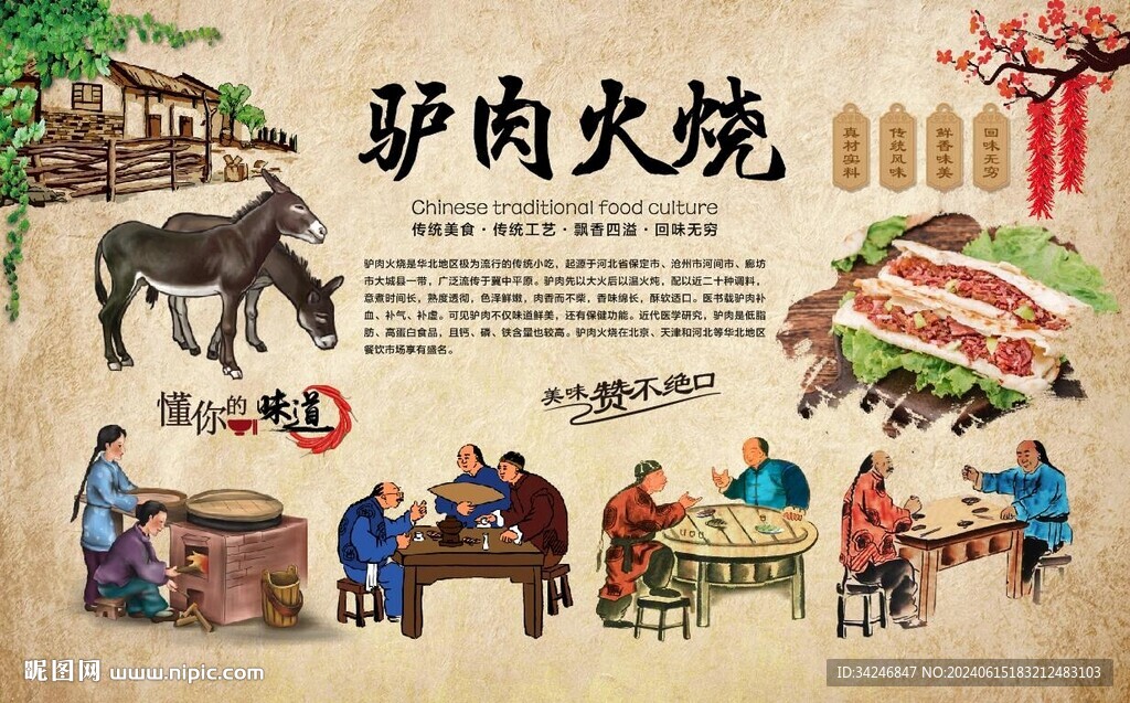 驴肉火烧