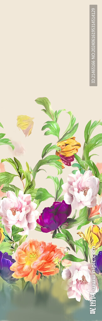 手绘花