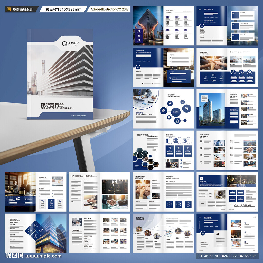 大气律师事务所画册