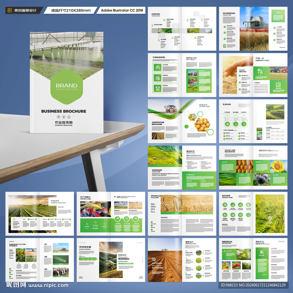 农业科技画册
