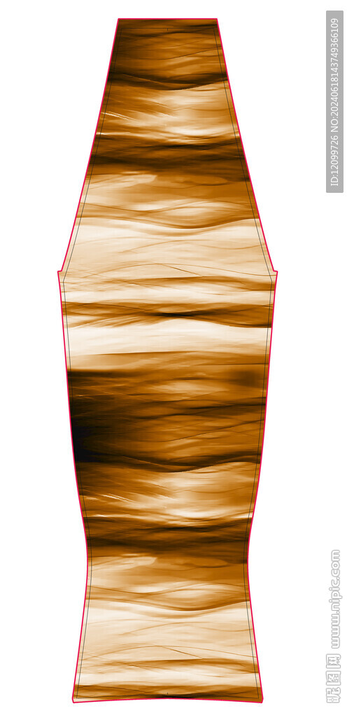 数印花扎染金色