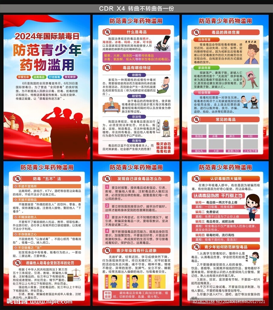 国际禁毒日海报