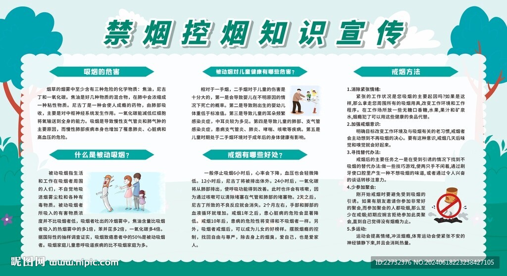 禁烟控烟知识宣传