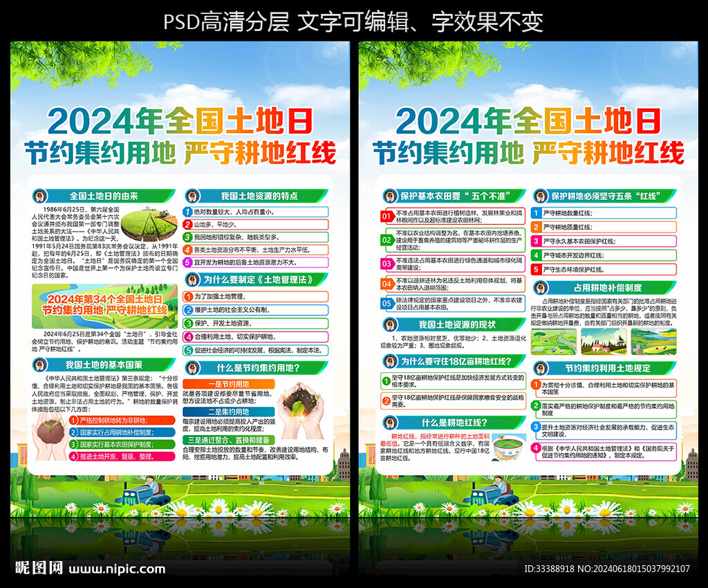 2024年全国 土地日