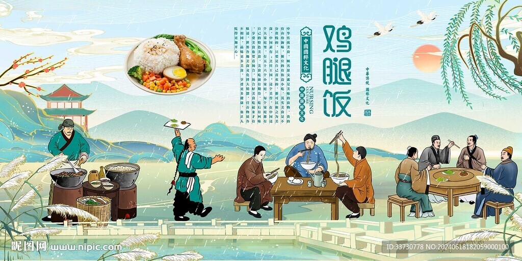 鸡腿饭