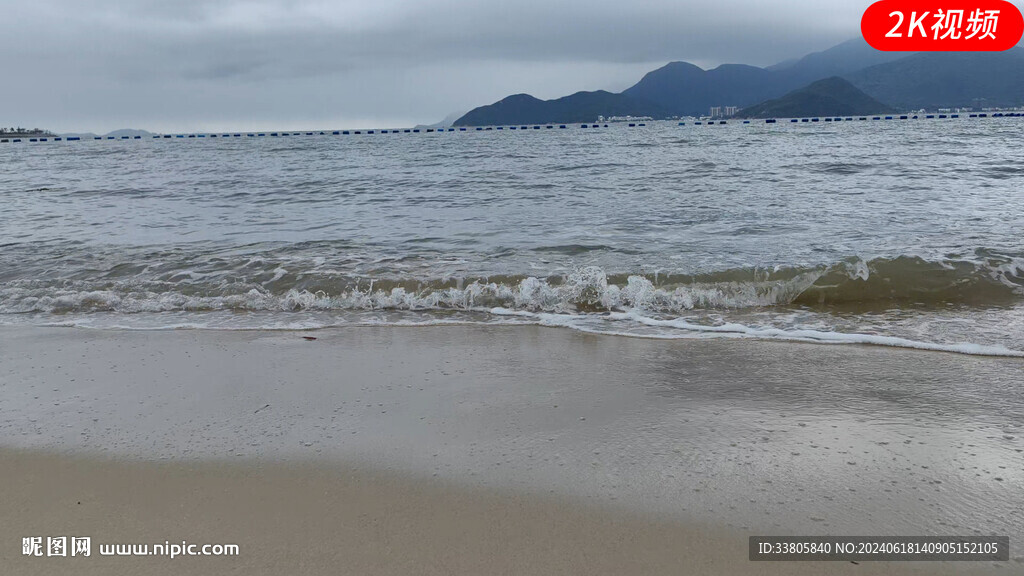 唯美海洋海水海浪波浪波涛视频