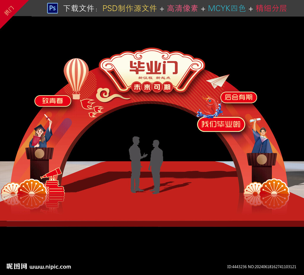 毕业门