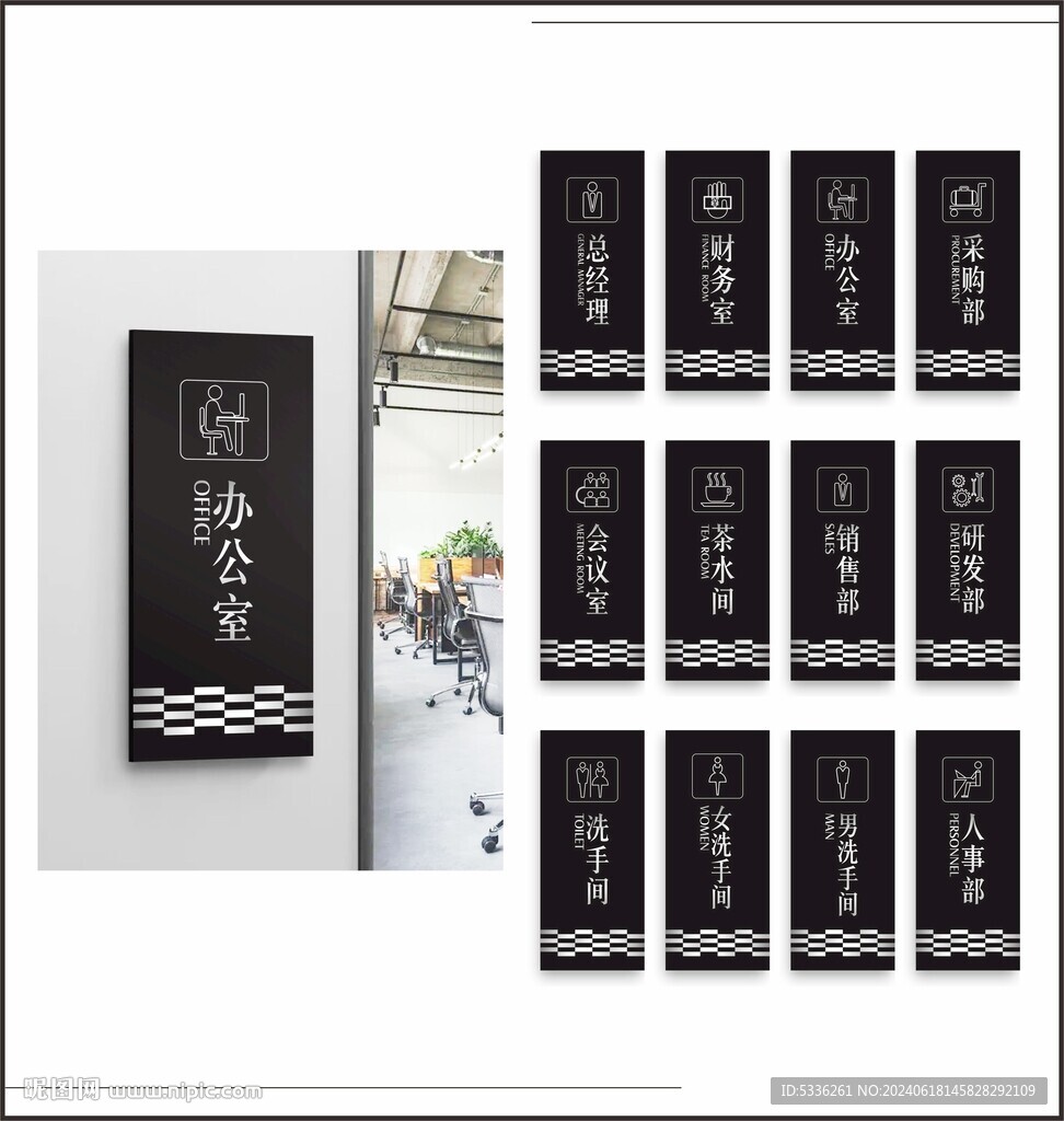 门牌科室牌