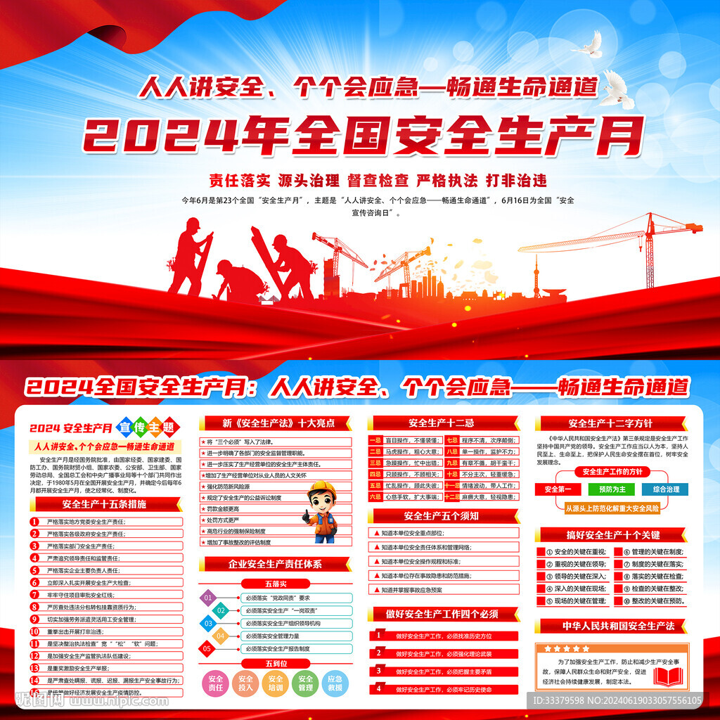 2024年全国安全生产月