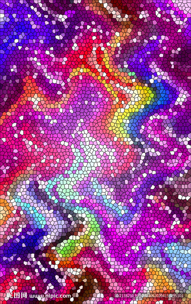 彩色玻璃光影背景