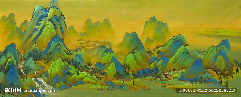 千里江山图
