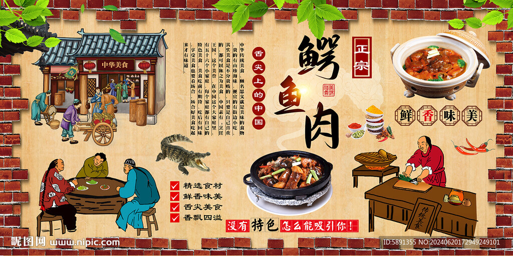 鳄鱼肉