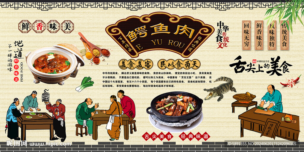 鳄鱼肉