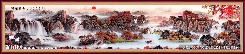 千里江山图