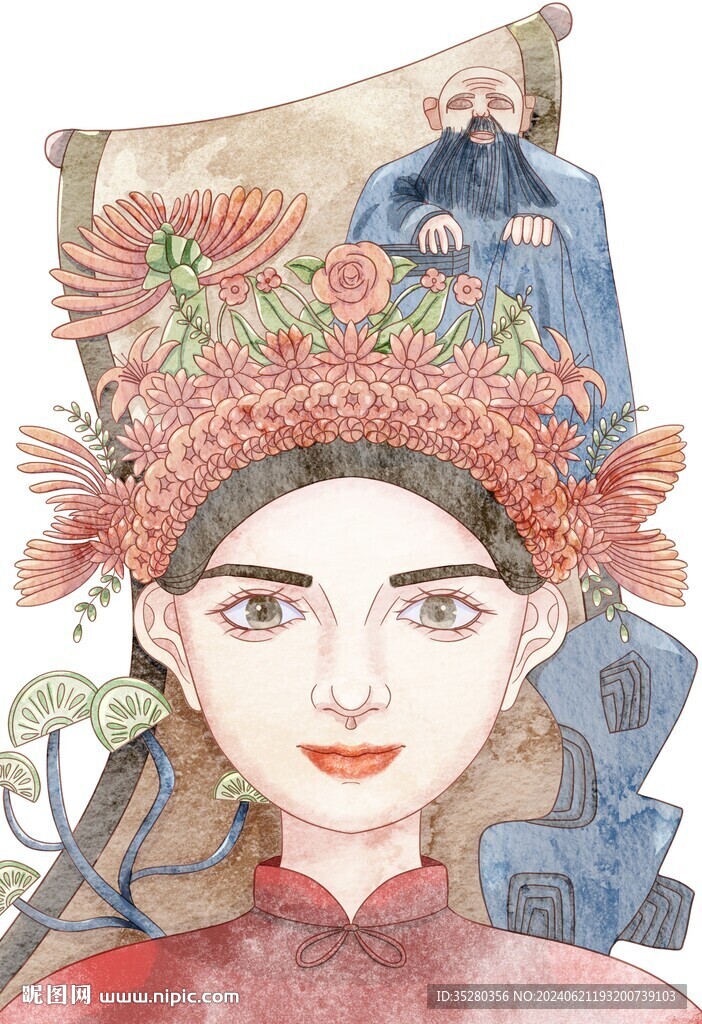 簪花