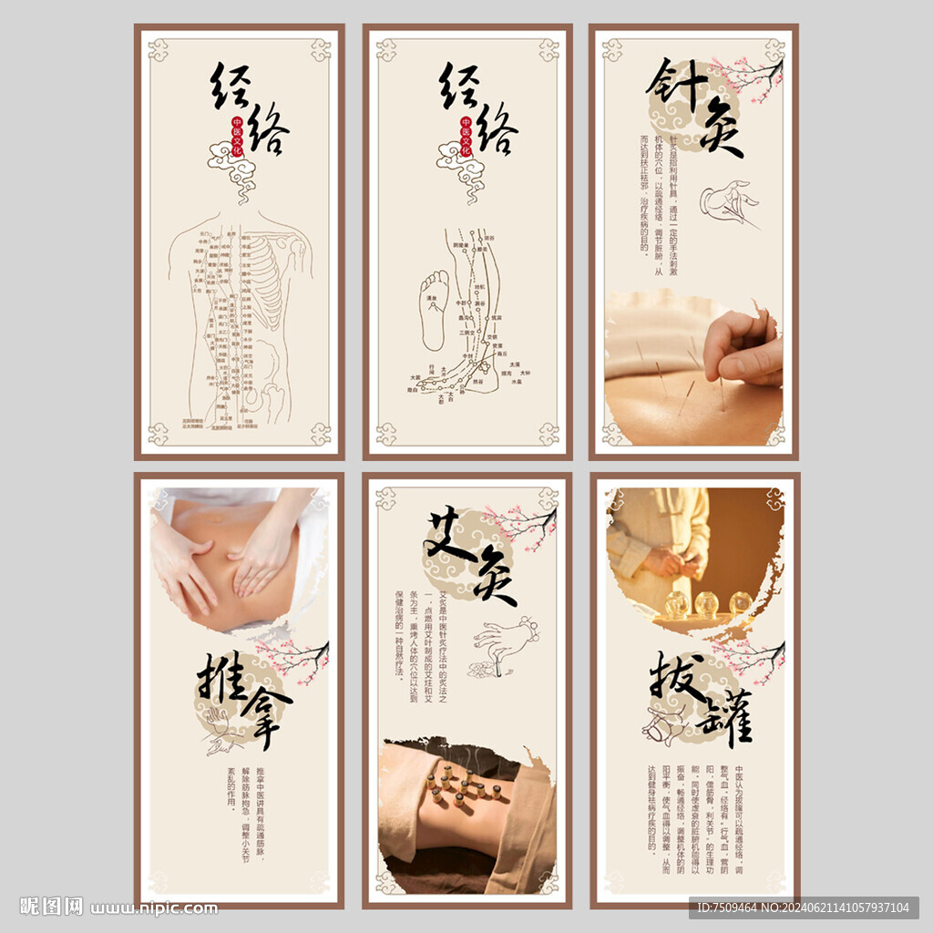 中医养生文化展板