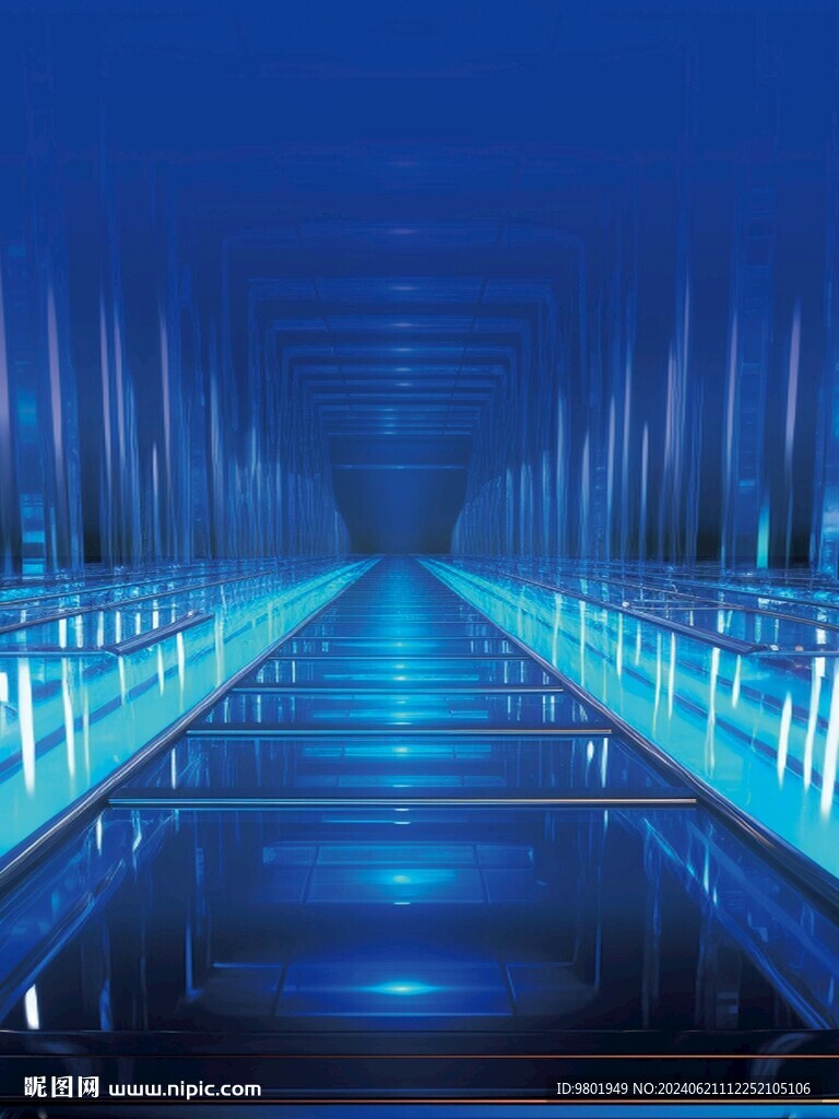 科技蓝背景图