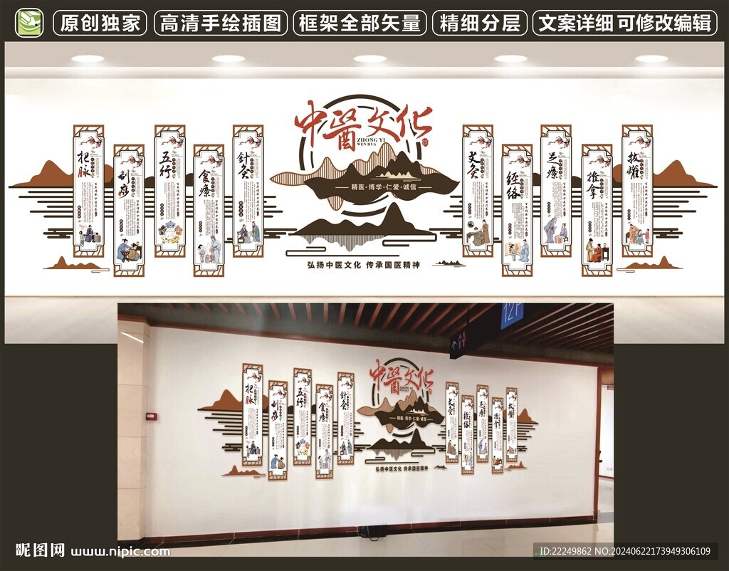 中医文化墙