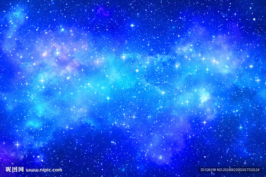 蓝色星空