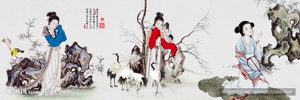 仕女图