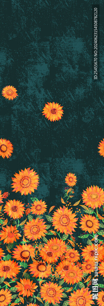 定位花