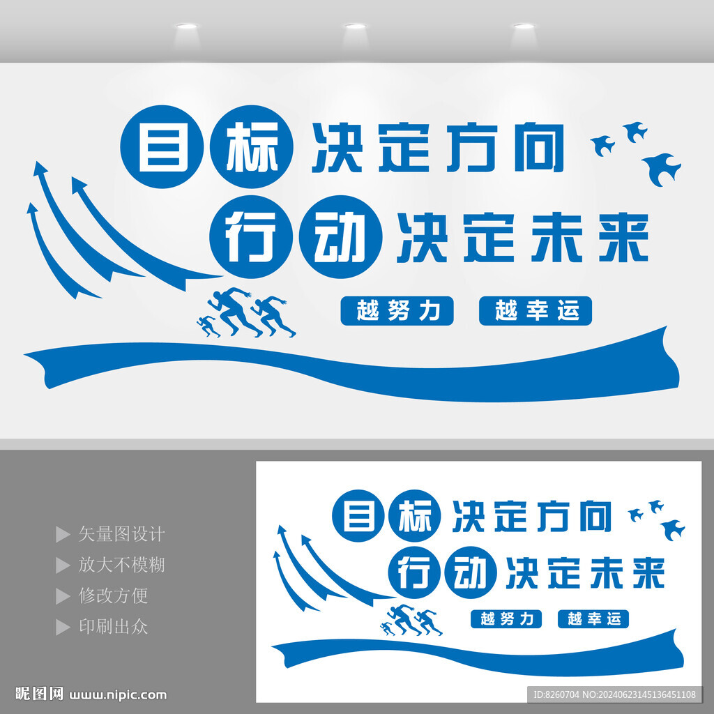 目标决定方向行动决定未来