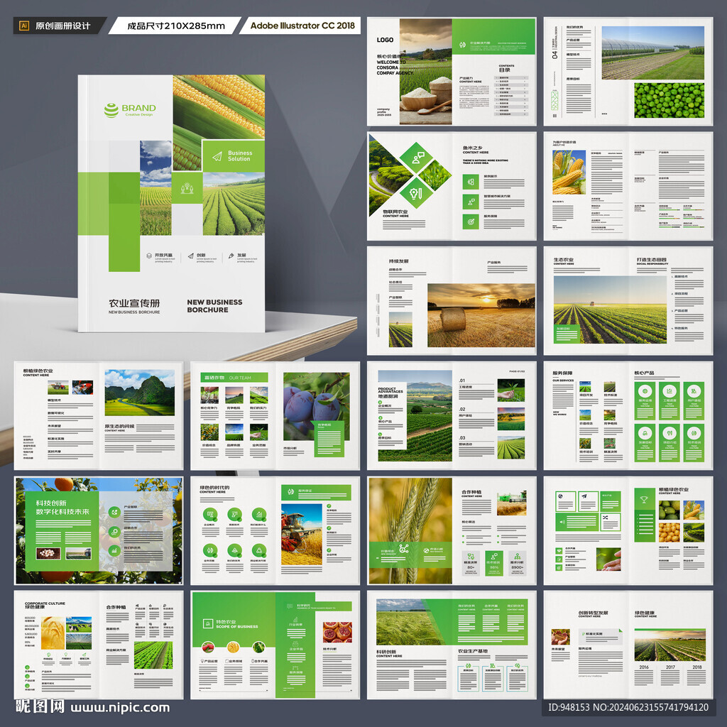 农产品画册