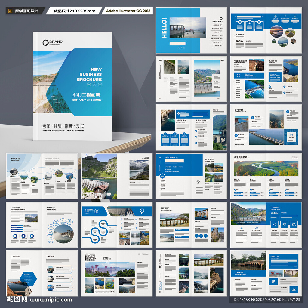 防洪堤坝画册
