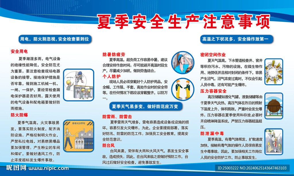 夏季安全生产