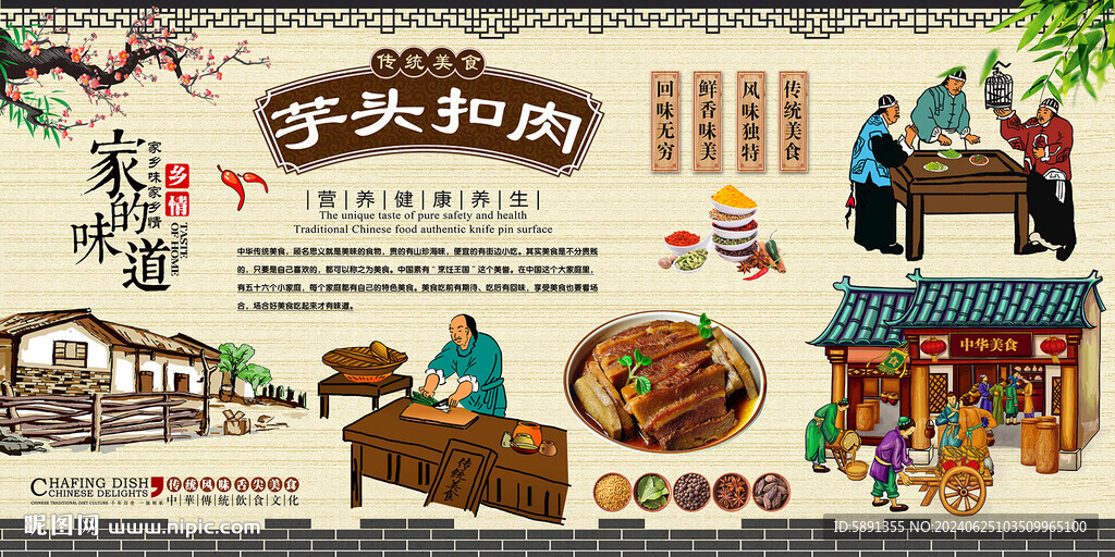 芋头扣肉