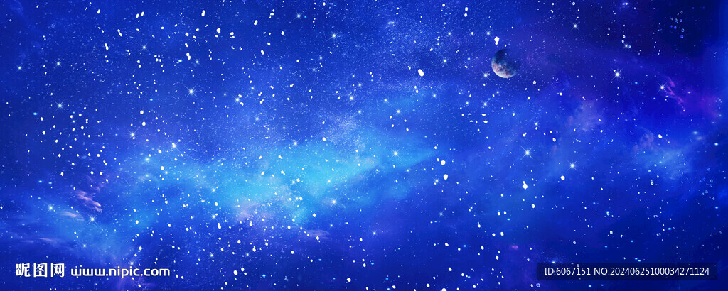 蓝色星空天花软膜