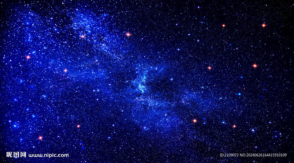 蓝色星空 