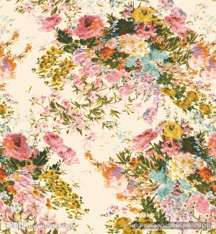手绘花 