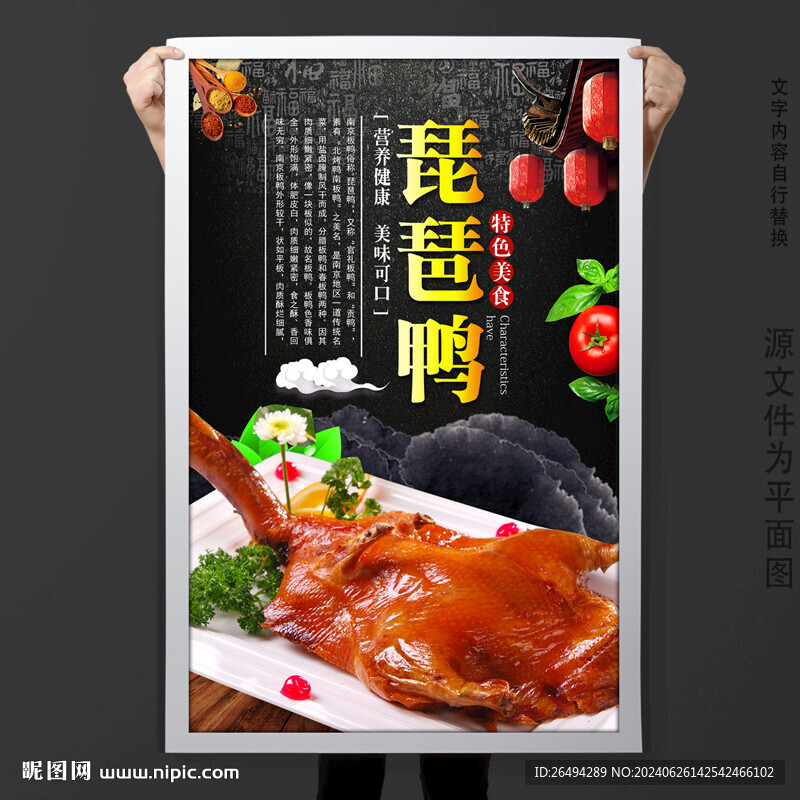 琵琶鸭