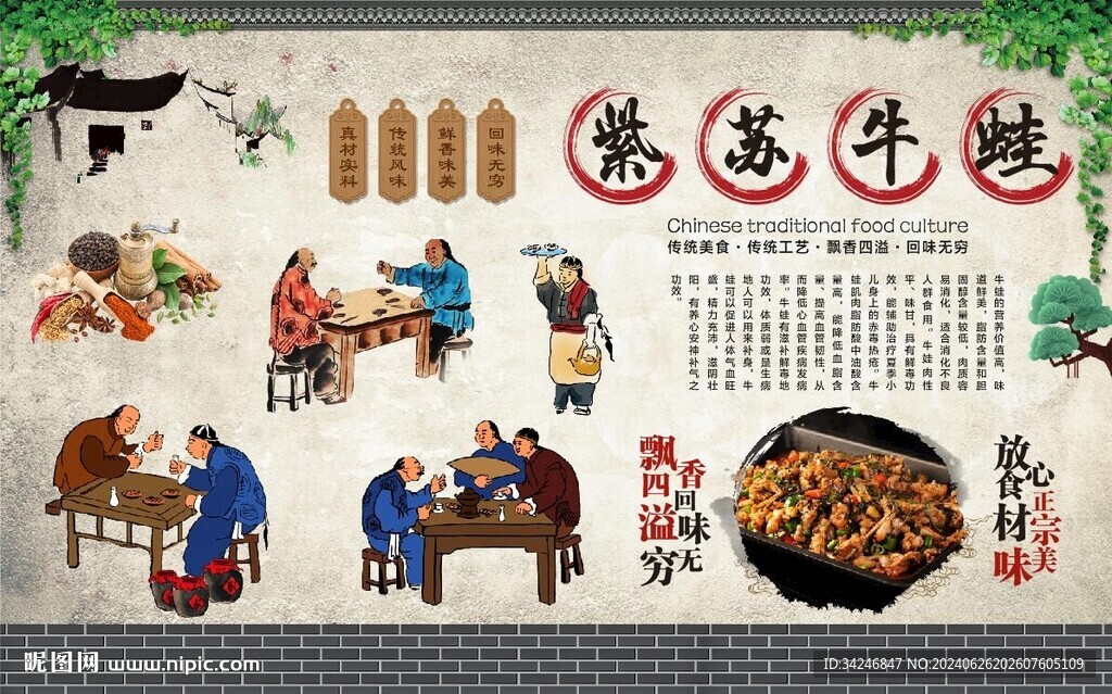 紫苏牛蛙