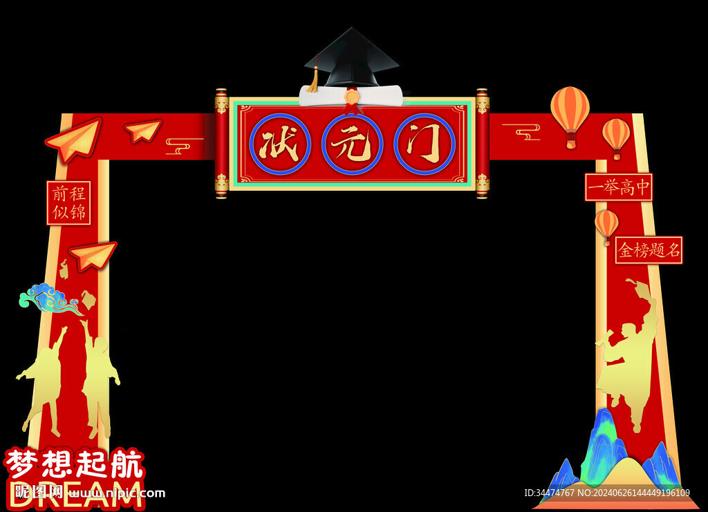毕业门