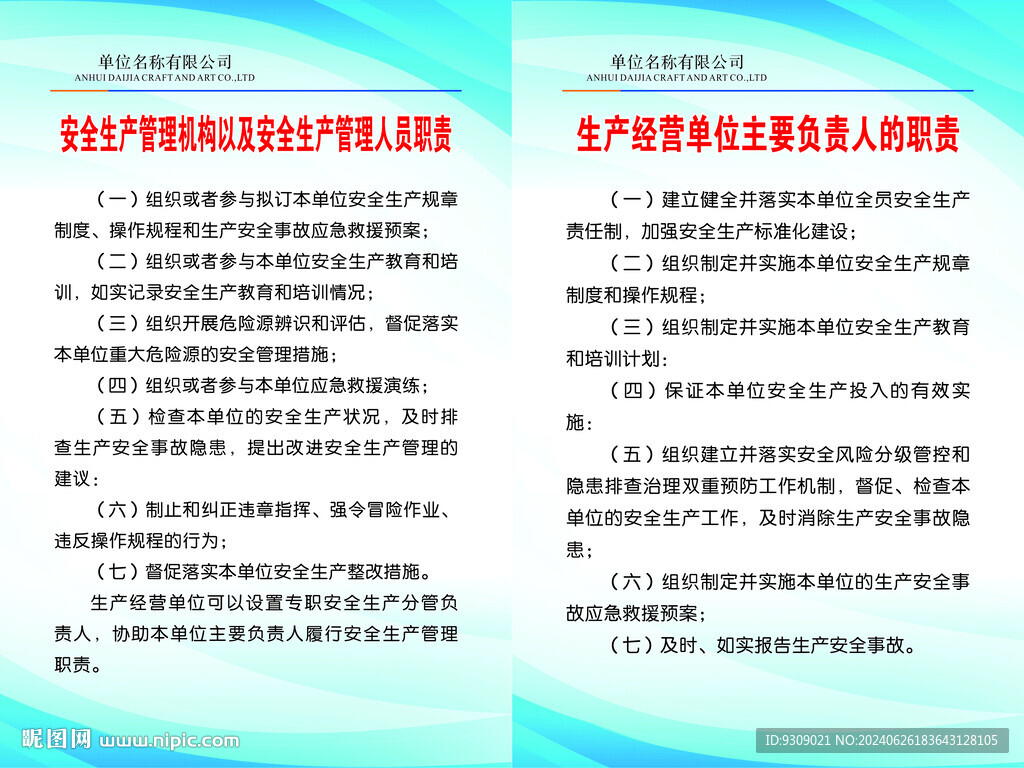 全生产管理人员职责  