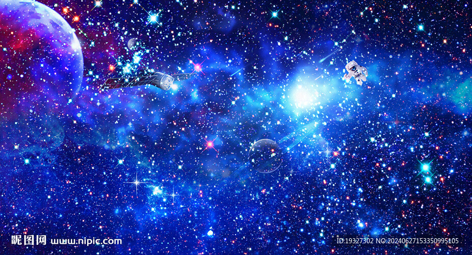 蓝色星空软膜天花 